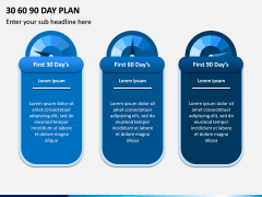 30 60 90 Day Plan PPT Slide 1