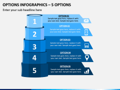 Options Infographics – 5 Options PPT Slide 1