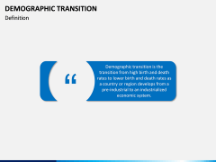 Demographic Transition PPT Slide 1