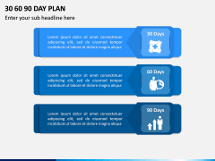 30 60 90 Day Plan PPT - PowerPoint and Google Slides Template