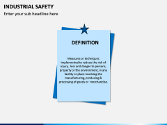 Industrial Safety PPT Slide 1
