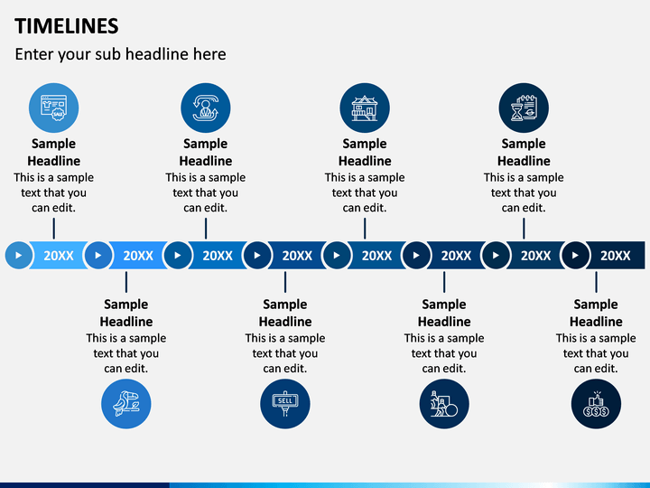 Timelines PPT Timelines PowerPoint Template SketchBubble