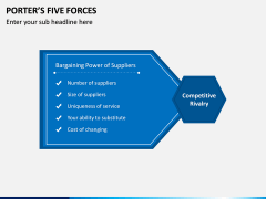 Porter's 5 Forces PPT Slide 8
