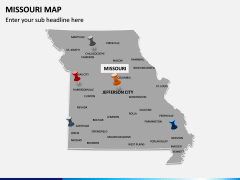 Missouri Map PPT Slide 5