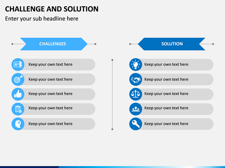 Challenge and Solution PowerPoint Template