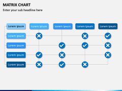 Matrix Chart PPT Slide 7