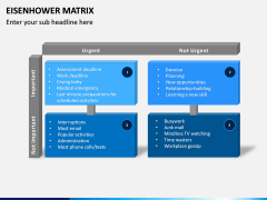 Eisenhower Matrix PPT Slide 6