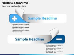 Positives & Negatives PPT slide 1