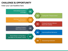 Challenge and Opportunity PowerPoint Template | SketchBubble