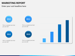 Marketing report PPT slide 8