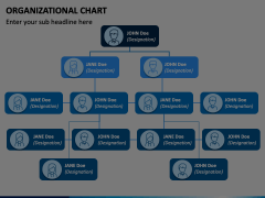 Organizational Chart Animated Presentation - SketchBubble
