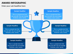 Award Infographic Free PPT Slide 1