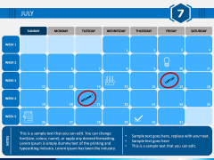Planner Calendar 2020 PPT Slide 7