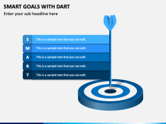 Smart Goals With Dart Free PPT Slide 1