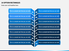 14 Option Rectangles PPT Slide 2