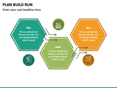 Plan Build Run PowerPoint Template - PPT Slides | SketchBubble