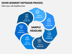 Seven Segment Heptagon Process PPT Slide 2