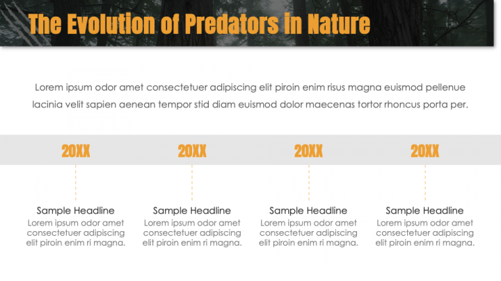 Free - Predators Theme for PowerPoint and Google Slides Template - PPT ...