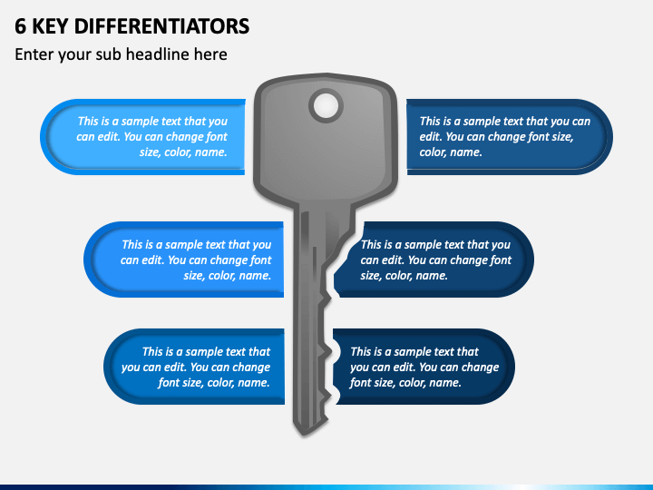 6 Key Differentiators PPT Slide 1