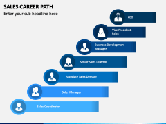 Sales Career Path PowerPoint Template - PPT Slides