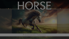 Horse Presentation Animated Presentation - SketchBubble
