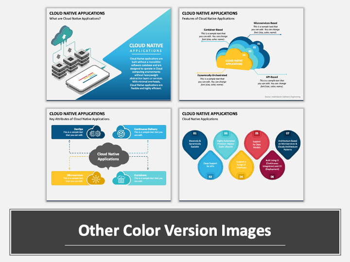 Cloud Native Applications PowerPoint And Google Slides Template - PPT ...