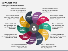 10 Phases Fan PPT Slide 2