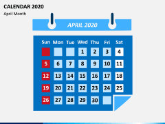 Calendar 2020 - Type 2 PPT Slide 4