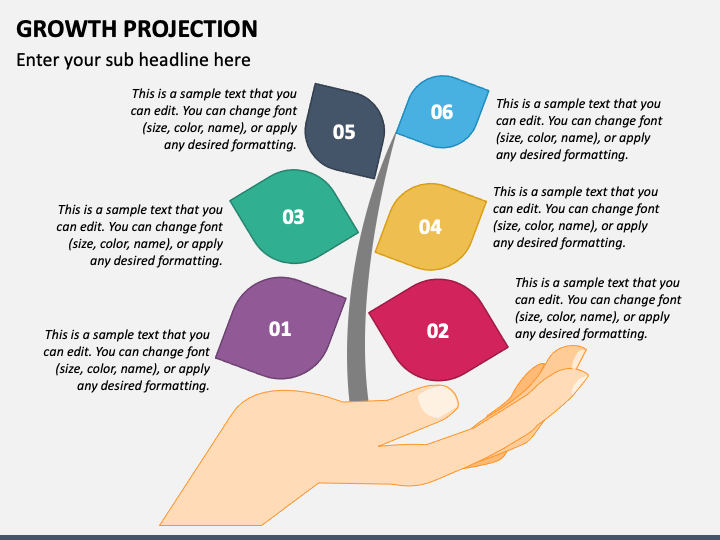 Growth Projection PPT Slide 1