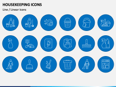 Housekeeping Icons PowerPoint Slide 2