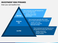 Investment Risk Pyramid PowerPoint and Google Slides Template - PPT Slides