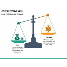 Cost Effectiveness Analysis PowerPoint Template - PPT Slides