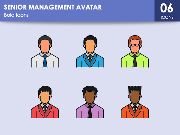 Senior Management Avatar PPT Slide 1