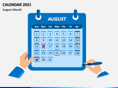 Calendar 2021 Type 1 PPT Slide 8