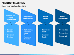 Product Selection PowerPoint Template - PPT Slides