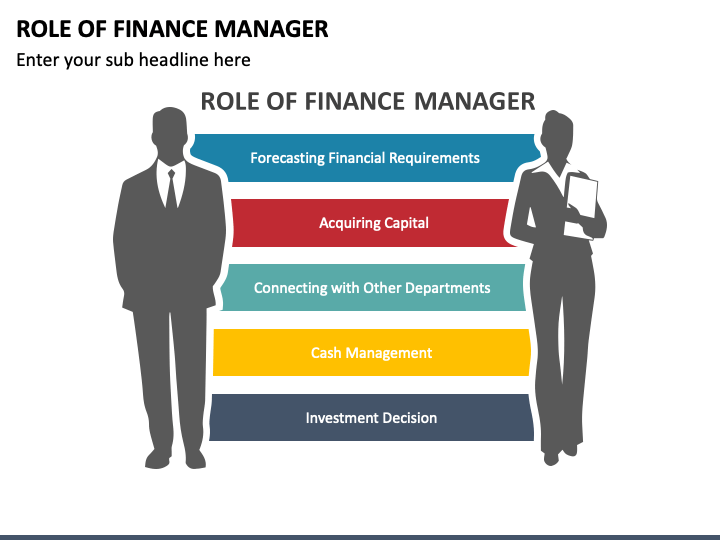 Necklet Army landdistrikterne Role of Finance Manager PowerPoint Template - PPT Slides