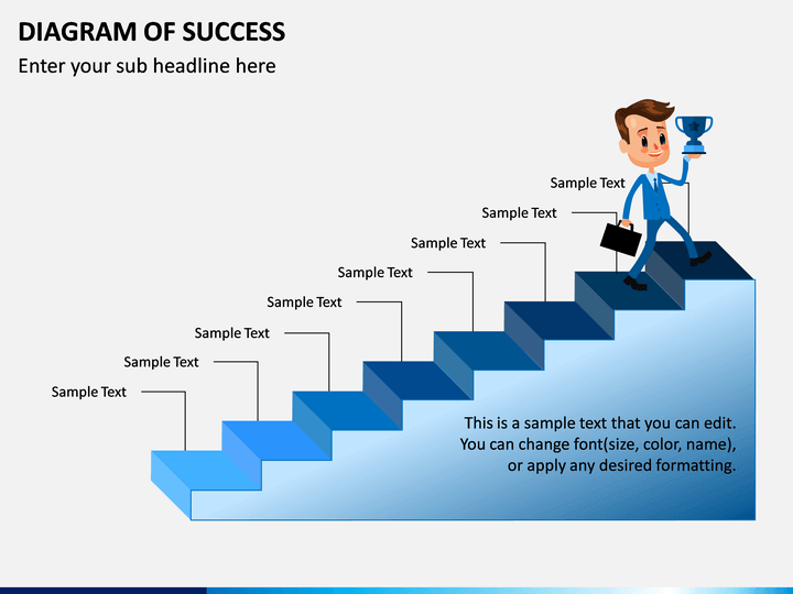 Diagram of Success PowerPoint Template - PPT Slides | SketchBubble