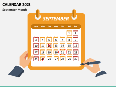 Calendar 2023 Type 1 PPT Slide 9