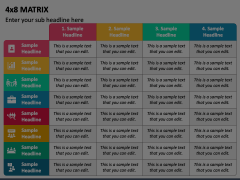 4x8 Matrix Animated Presentation - SketchBubble