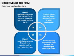 Objectives of the Firm PowerPoint Template - PPT Slides