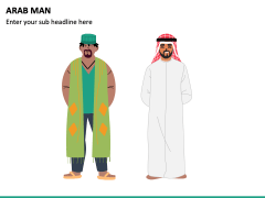 Arab Man PPT Slide 2