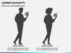 Learner Silhouette PPT Slide 3