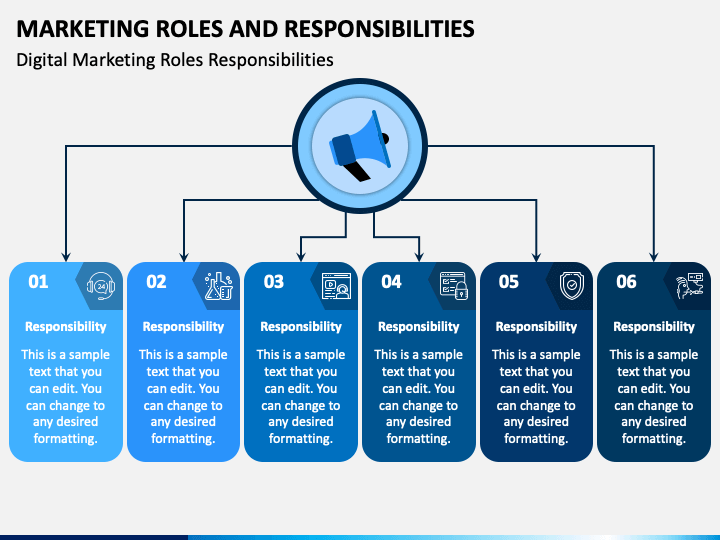 Marketing Roles And Responsibilities Powerpoint Template - Ppt Slides |  Sketchbubble