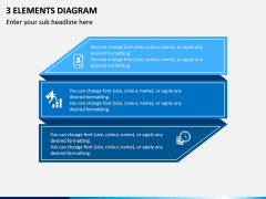 3 Elements Diagram PPT Slide 1