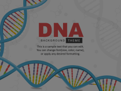 DNA Background Theme Animated Presentation - SketchBubble