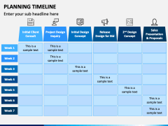 Planning Timeline PowerPoint and Google Slides Template - PPT Slides