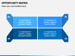 Opportunity Matrix PowerPoint and Google Slides Template - PPT Slides