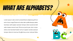 Creative Alphabets PPT Slide 2