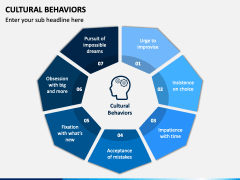 Cultural Behaviors Powerpoint Template - Ppt Slides