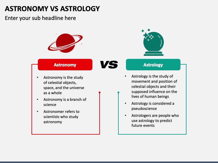 differences and similarities of astrology and astronomy